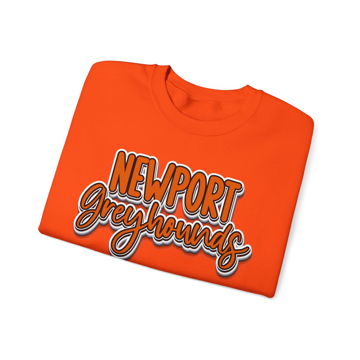 Newport Greyhounds Crewneck Vintage Graphic Sweatshirt
