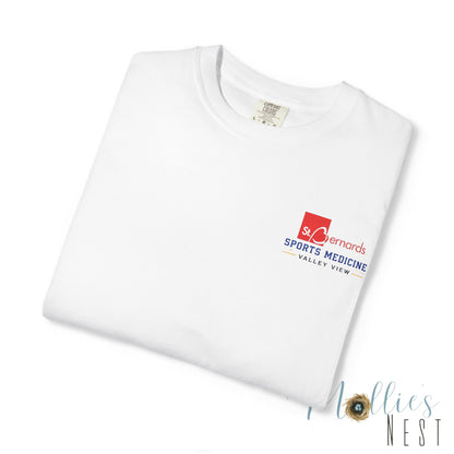 St. Bernards Sports Medicine T-Shirt. Comfort Colors