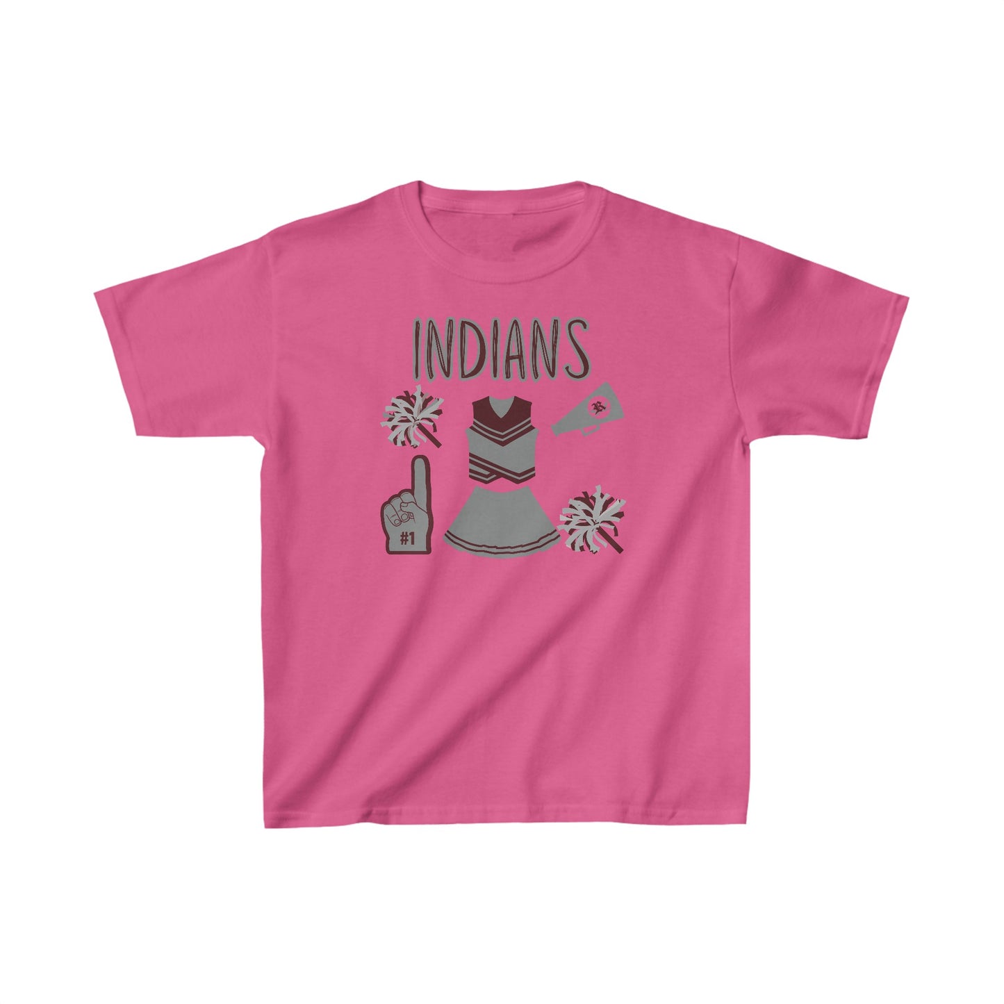 Indians. Cheer Kids Heavy Cotton™ Tee