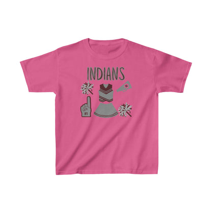 Indians. Cheer Kids Heavy Cotton™ Tee