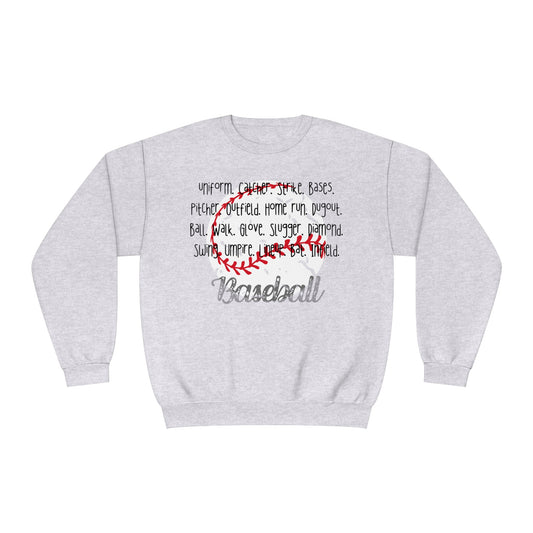 Baseball NuBlend® Crewneck Sweatshirt