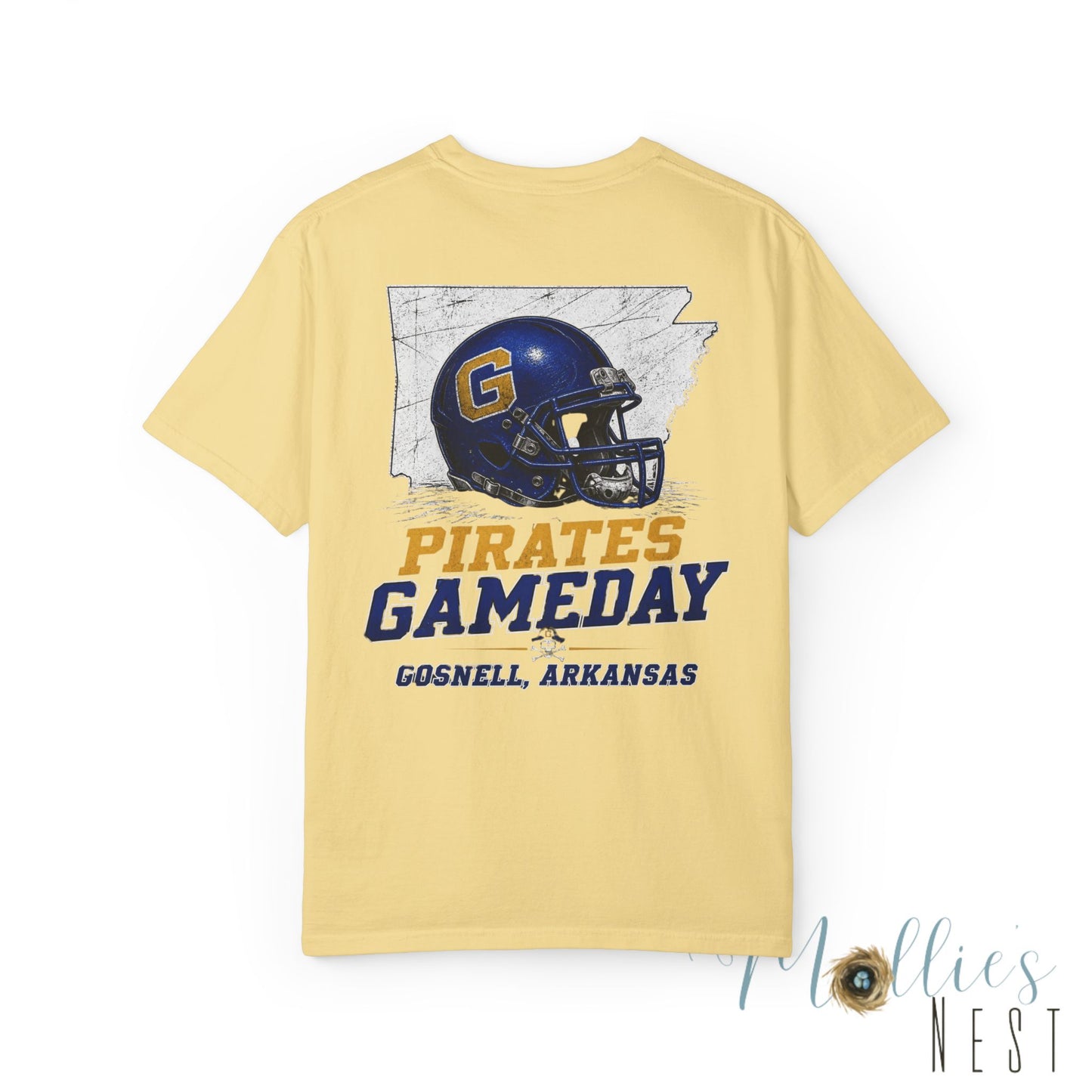 Pirates Gameday T-Shirt — Gosnell Arkansas Football Tee (ADULT)