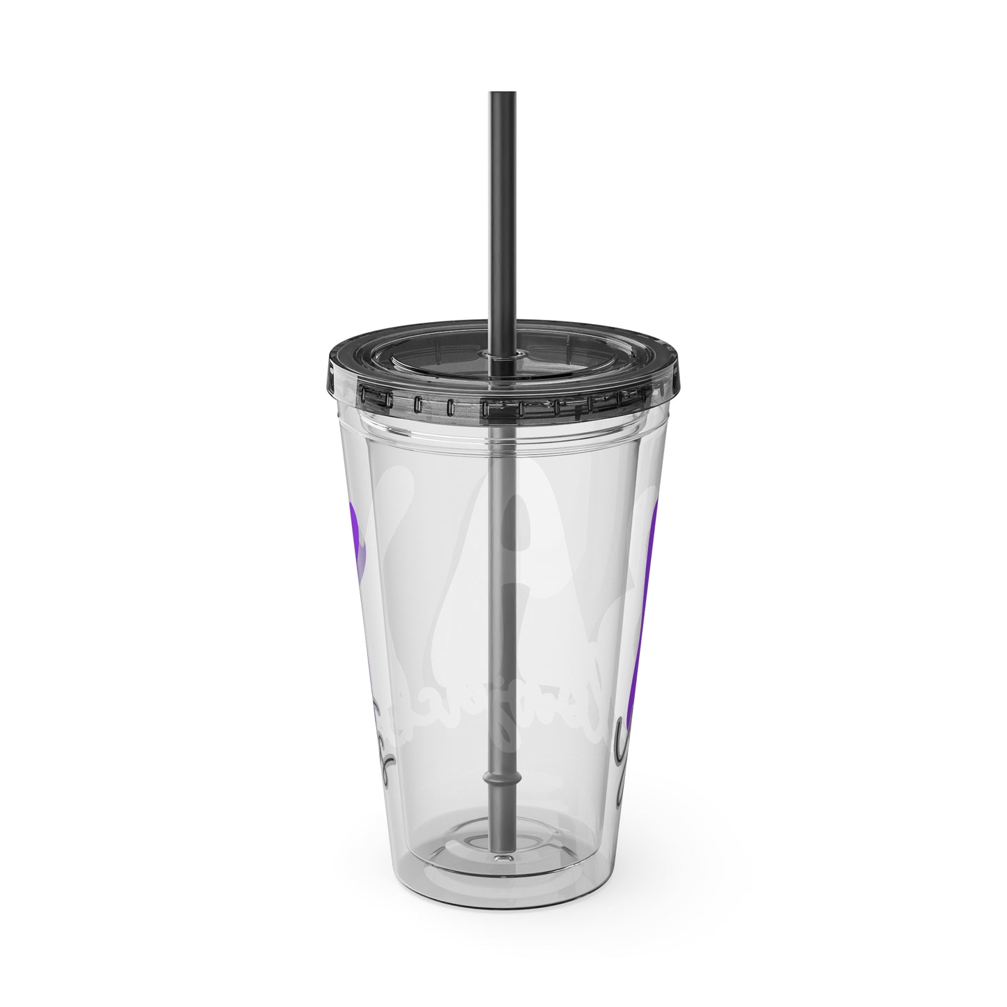 Bay. Sunsplash Tumbler with Straw, 16oz