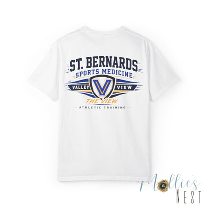 St. Bernards Sports Medicine T-Shirt. Comfort Colors