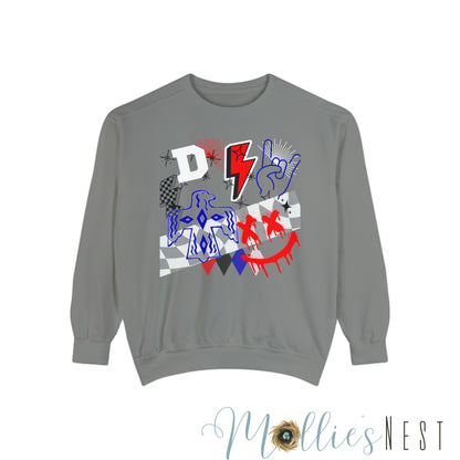 Desoto retro.Unisex Garment-Dyed Sweatshirt