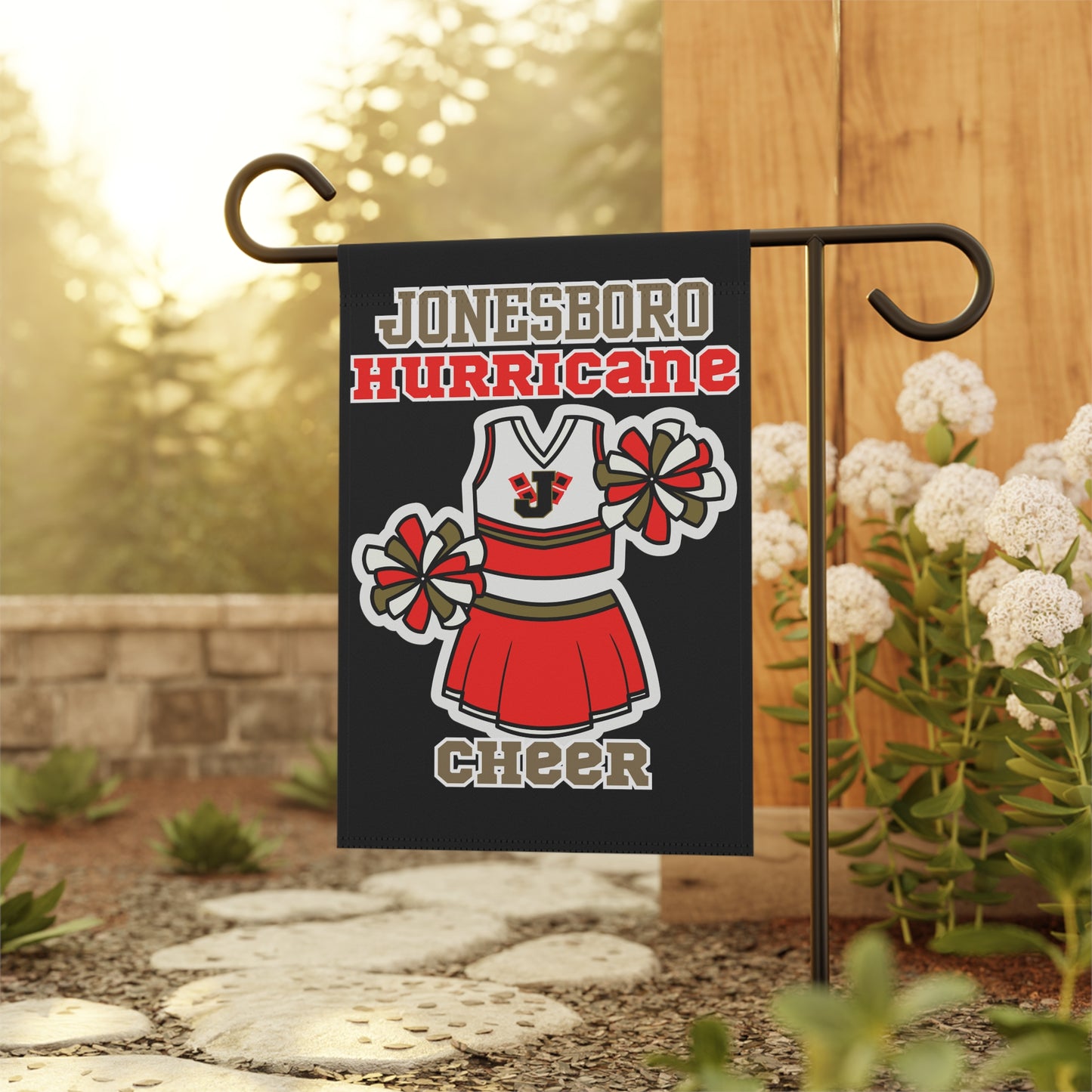 Jonesboro. Cheer Garden & House Banner