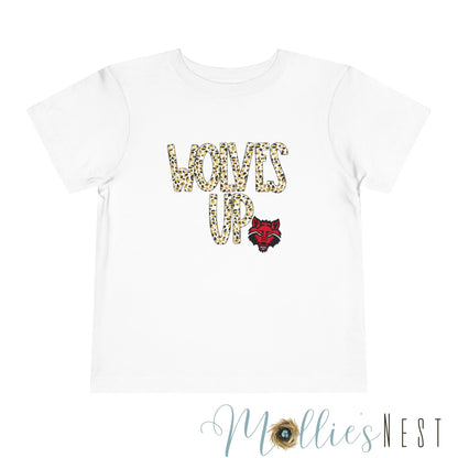 Toddler Tee - 'Wolves Up'. AState Apparel