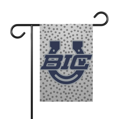 Yard Flag – Polka Dot 'BIC' Team Logo Mustangs