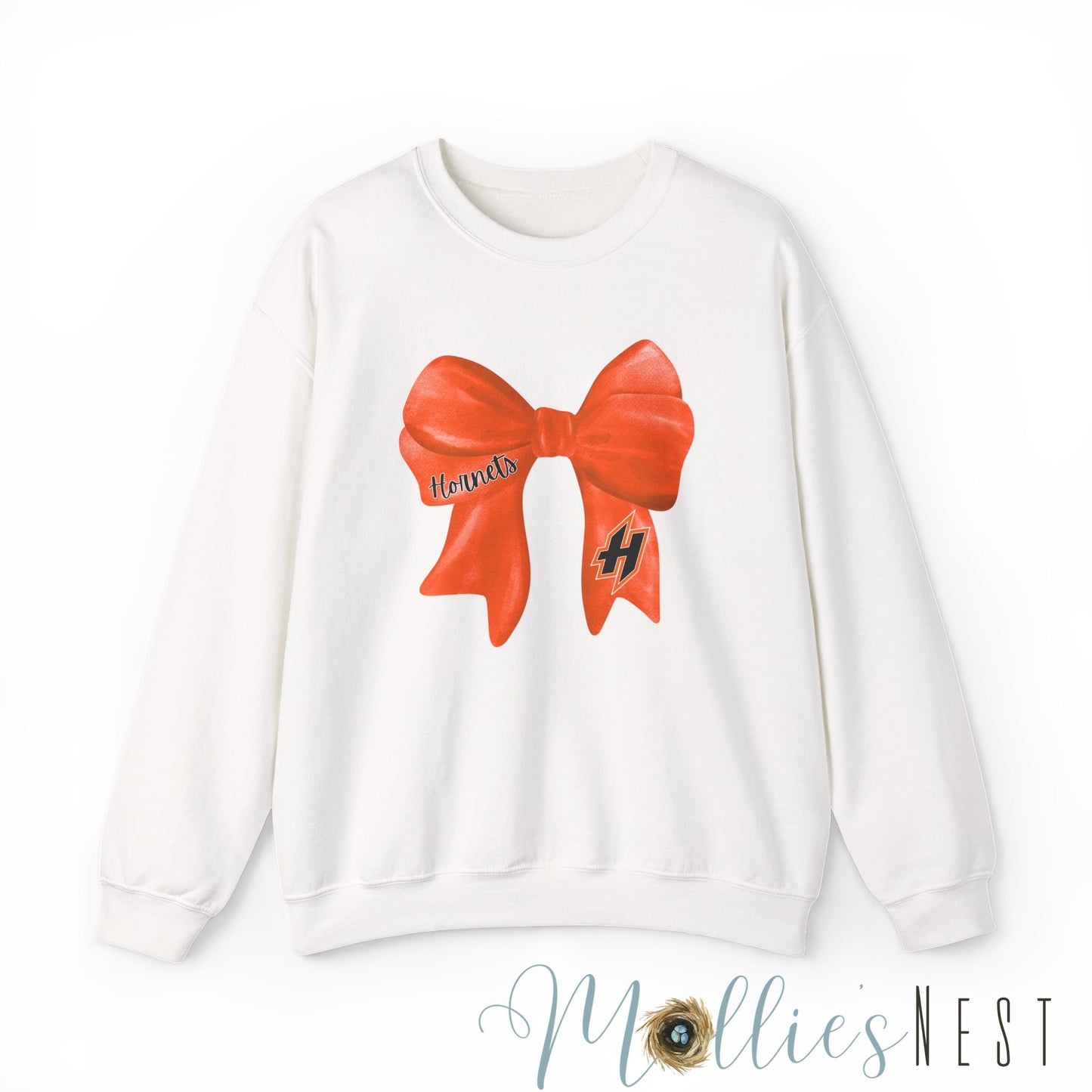 ADULT. Harrisburg Hornet Bow Sweatshirt