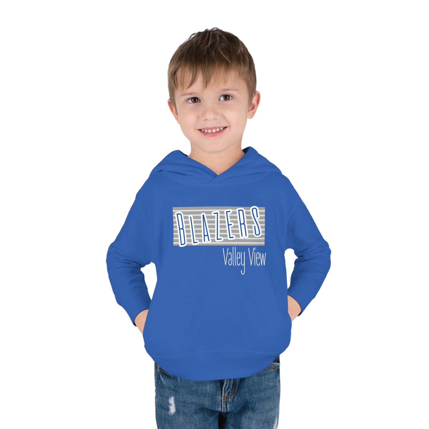 Blazers Toddler Pullover Fleece Hoodie