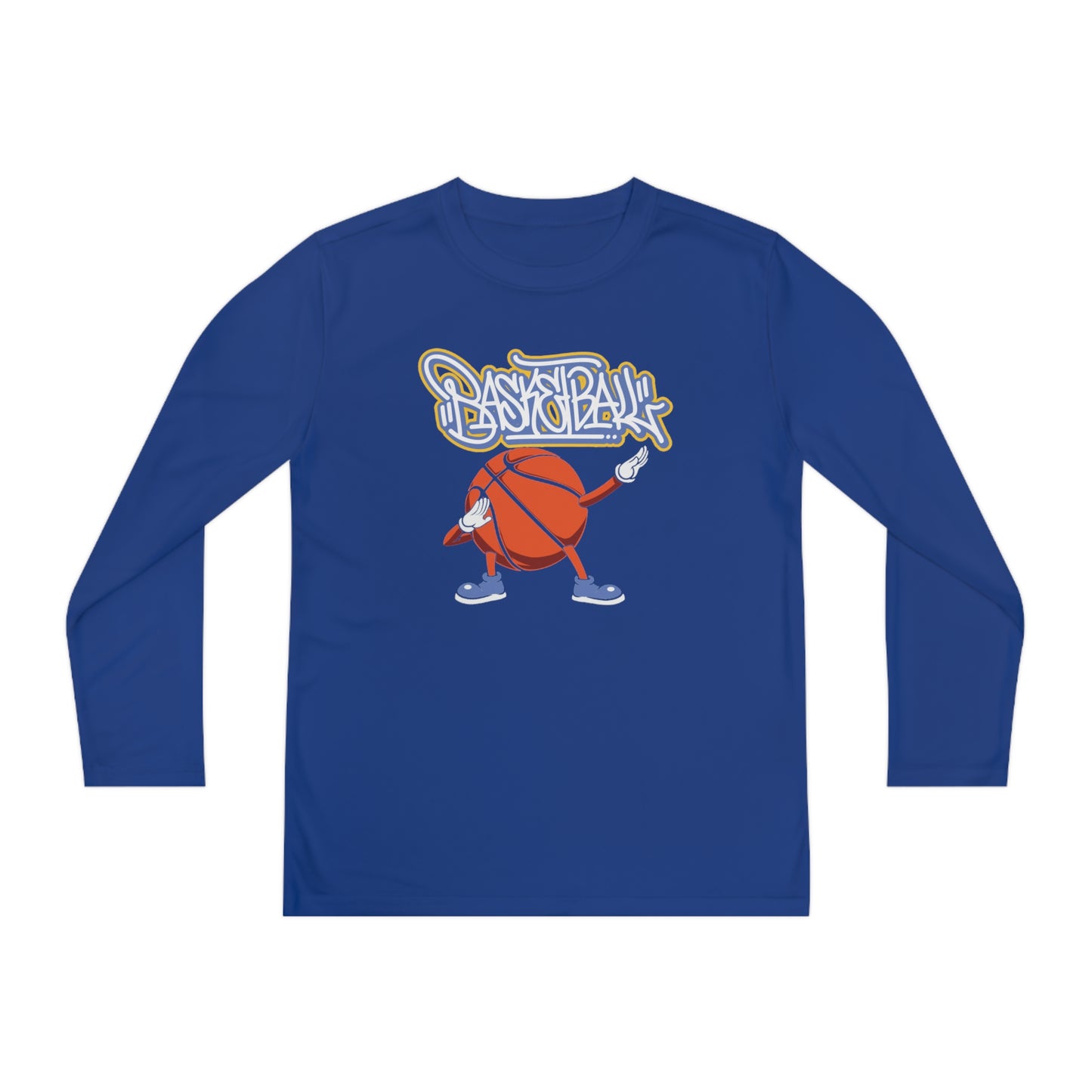Youth Long Sleeve Competitor Tee- BASKETBALL
