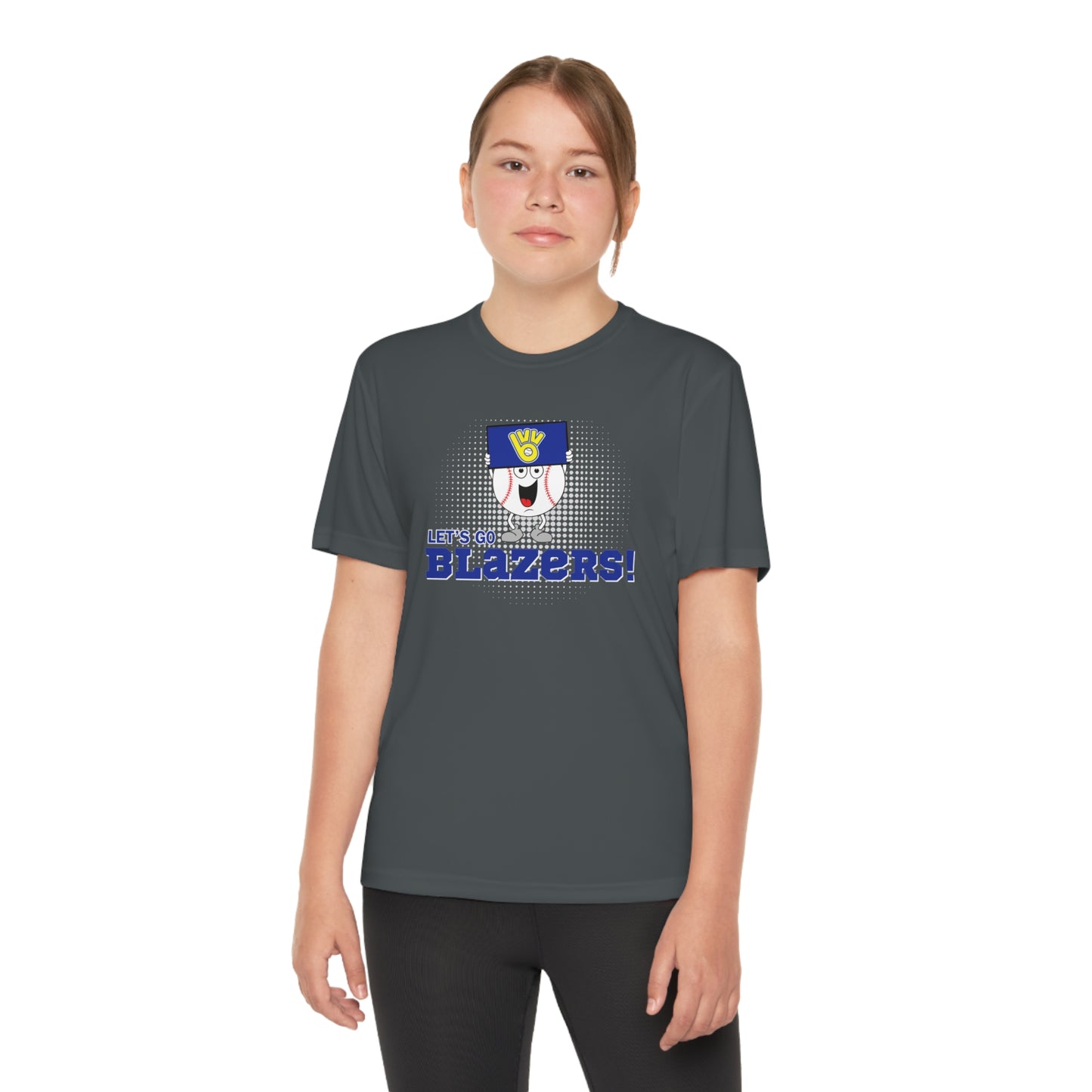 Blazers Baseball Youth Competitor Tee