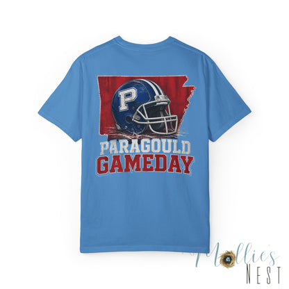 Paragould Rams Gameday Football T-Shirt — Arkansas Helment
