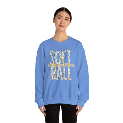 Softball Valley View Blazers .Crewneck Sweatshirt | Unisex Heavy Blend™ | Sporty Comfort for Athletes