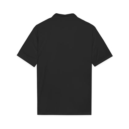 ADULT size - Embroidered 'V' Performance Polo — Moisture-Wicking Sport Shirt - Valley View Logo