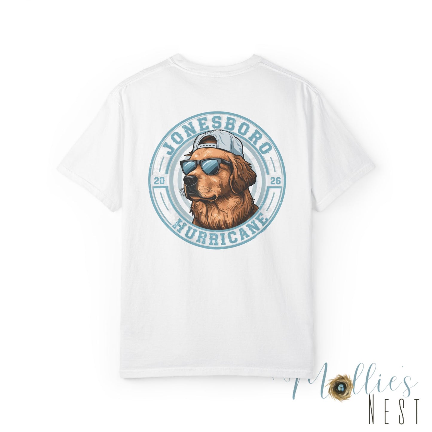 T-Shirt — Jonesboro Hurricane Golden Retriever Logo Tee