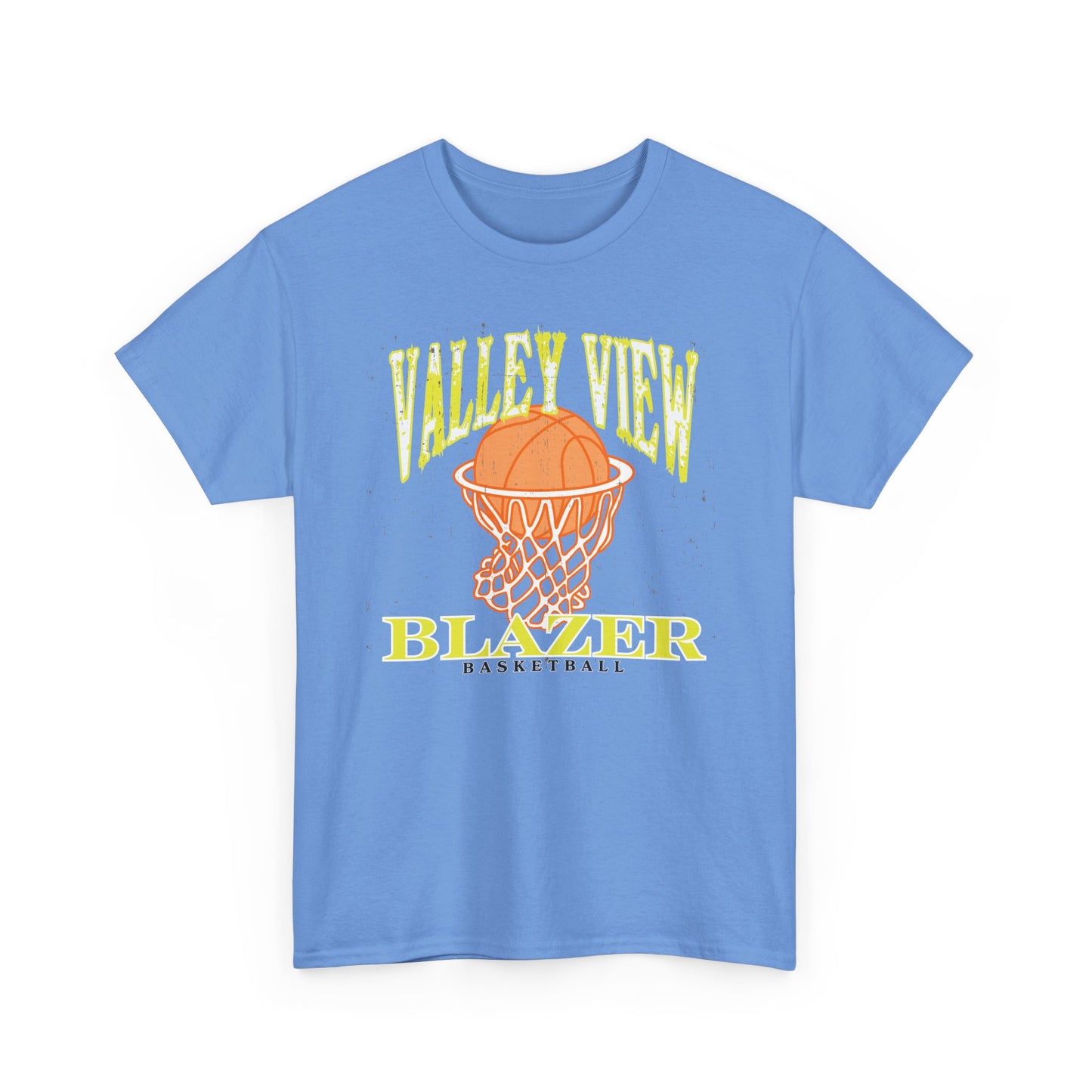 Unisex Heavy Cotton Tee. Valley View Blazer Basketball