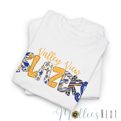 Valley View Blazers Unisex Heavy Cotton Tee