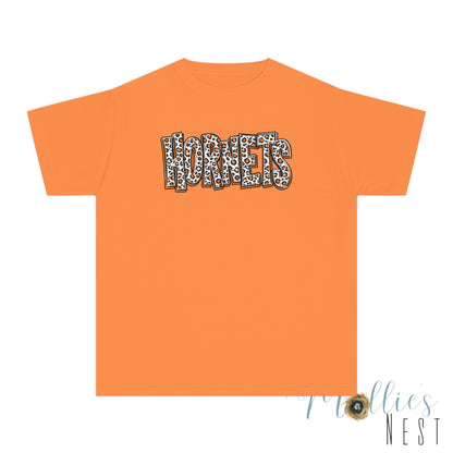 Youth Harrisburg Hornets Leopard Print Graphic Kids T‑Shirt