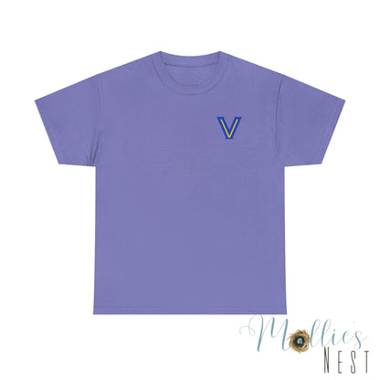 Let Your Light Shine T-Shirt — Inspirational Lightning Graphic Tee. Valley View Blazers