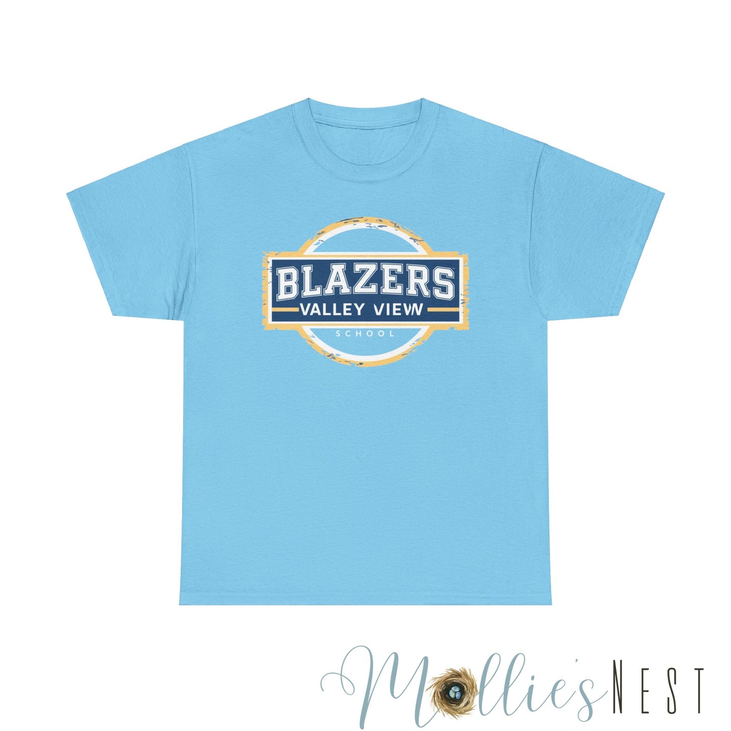 Unisex Heavy Cotton Tee. Valley View Blazers