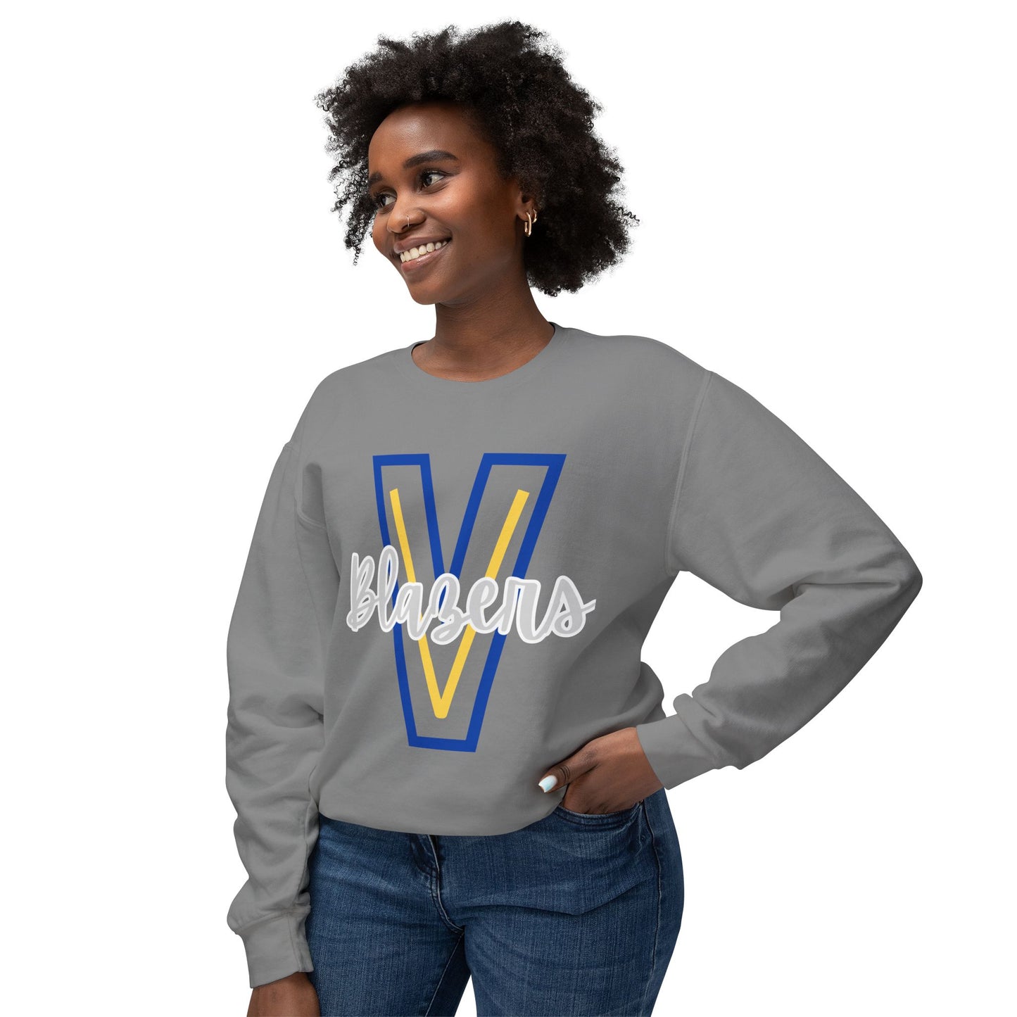 Blazers. Unisex Lightweight Crewneck Sweatshirt