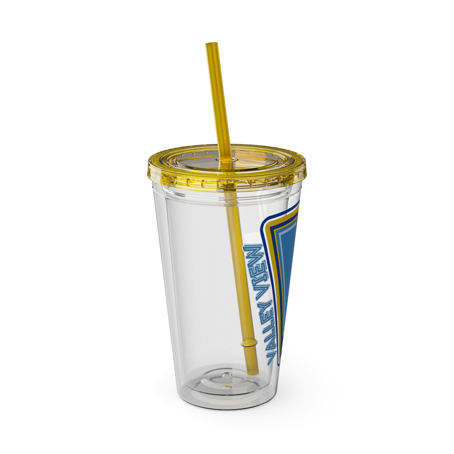 Valley View Sunsplash Tumbler with Straw, 16oz