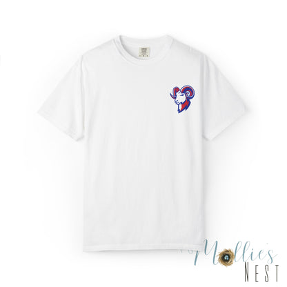 Paragould Rams Gameday Football T-Shirt — Arkansas Helment