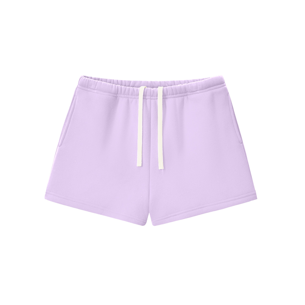 Fleece Drawstring Sweatshorts - Mock Neck Match*