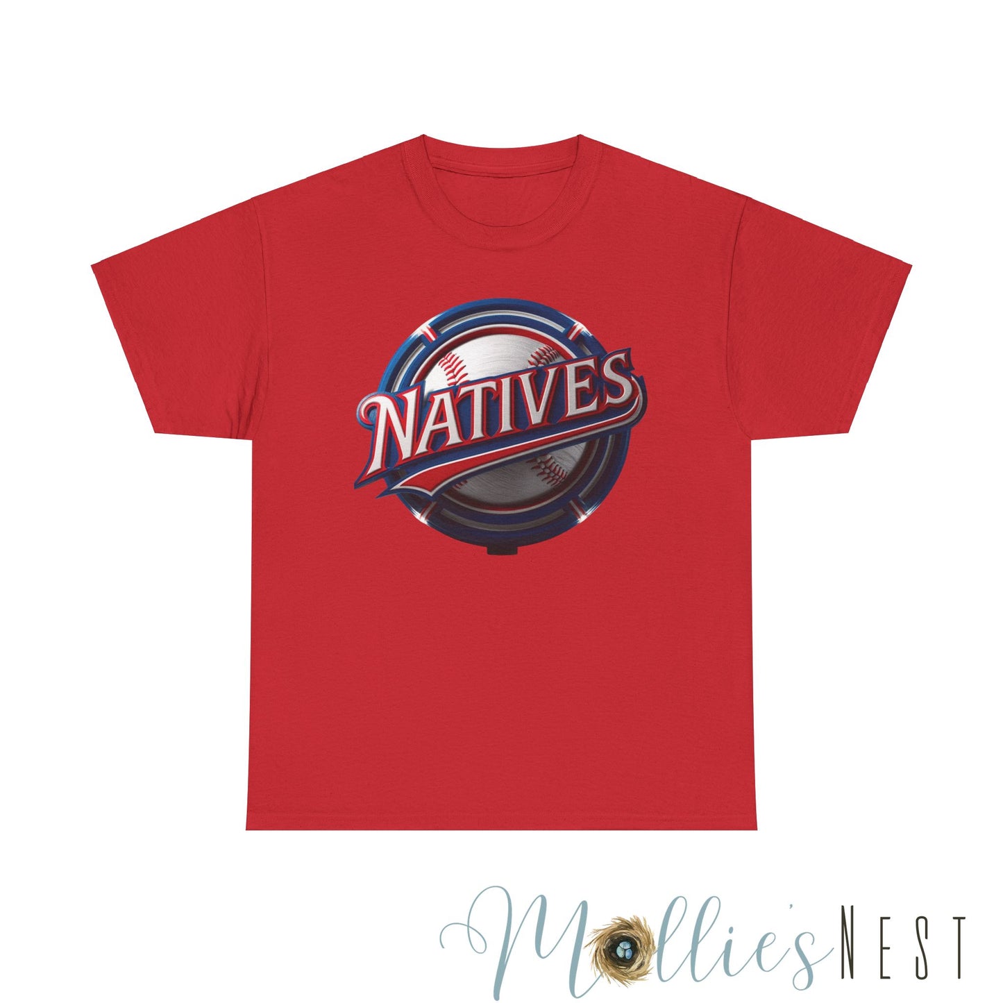 Unisex Heavy Cotton Tee. NATIVES 25