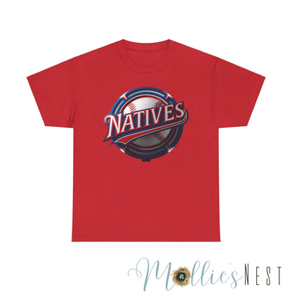 Unisex Heavy Cotton Tee. NATIVES 25