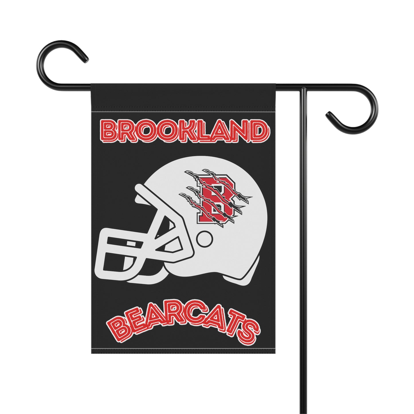 Brookland. Football Helmet Garden & House Banner