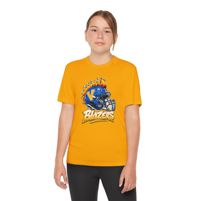 Youth FLAME Helmet Blazers. DRIFIT Football Shirt