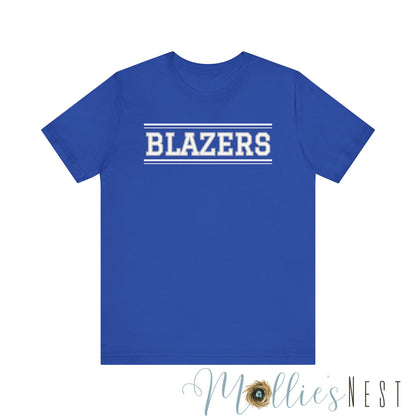 Blazers Unisex Jersey Short Sleeve Tee