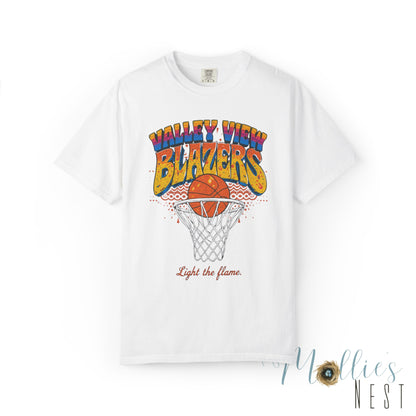 Retro Basketball T-Shirt | Valley View Blazers ADULT
