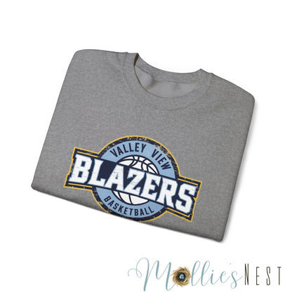 Unisex Heavy Blend™ Crewneck Sweatshirt. Valley View Blazers Basketball