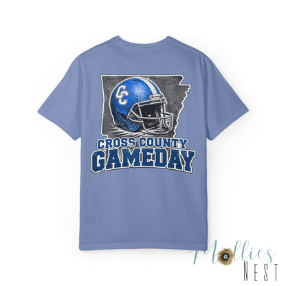 Cross County Gameday T-Shirt. Comfort Colors