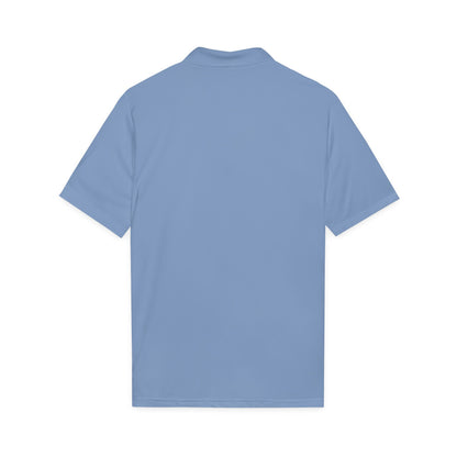 ADULT size - Embroidered 'V' Performance Polo — Moisture-Wicking Sport Shirt - Valley View Logo