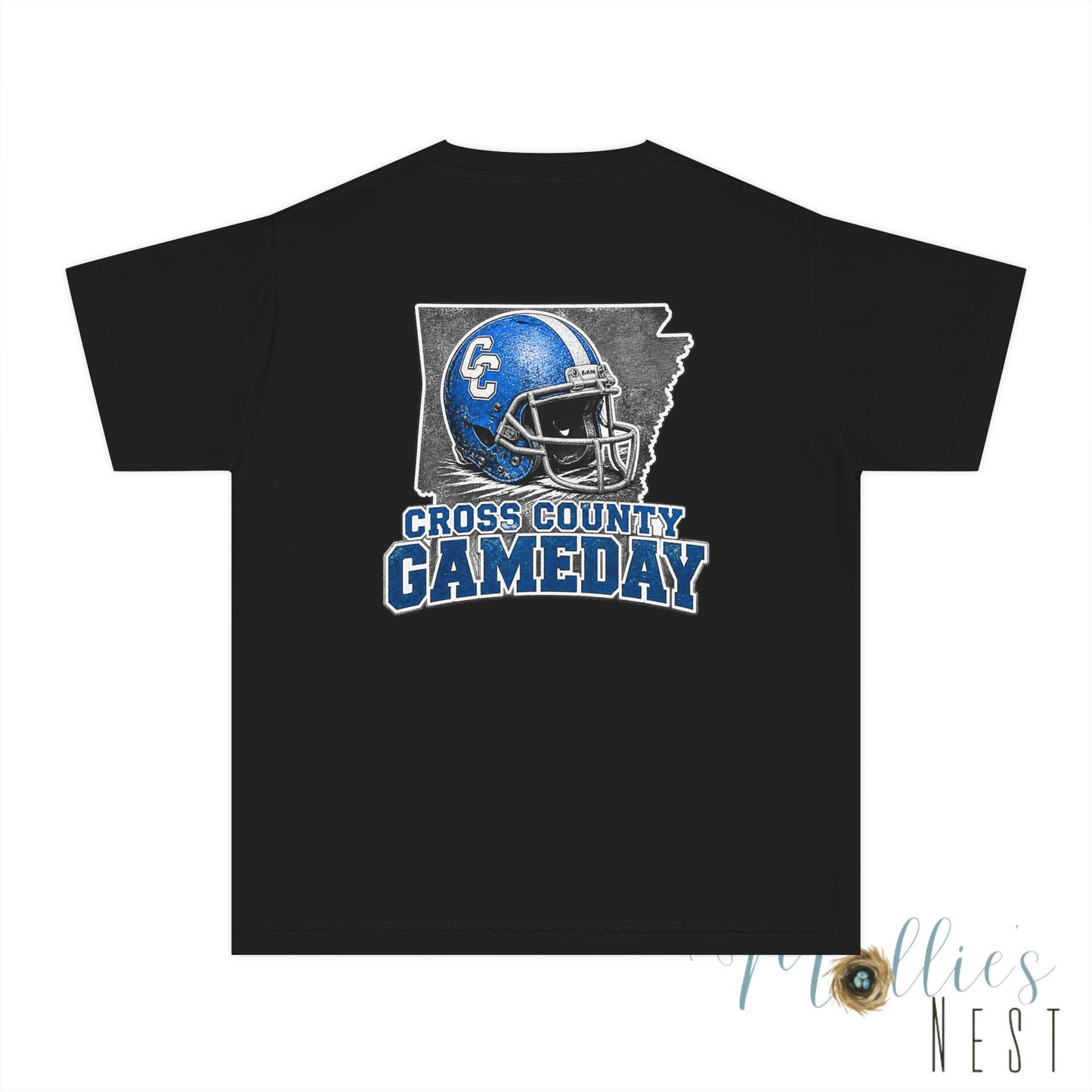 Youth Cross County Gameday Football Helmet Graphic