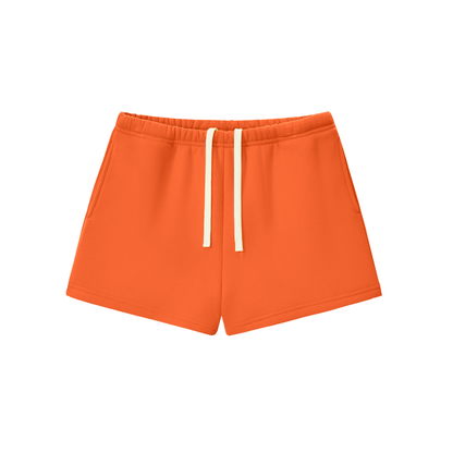 Fleece Drawstring Sweatshorts - Mock Neck Match*