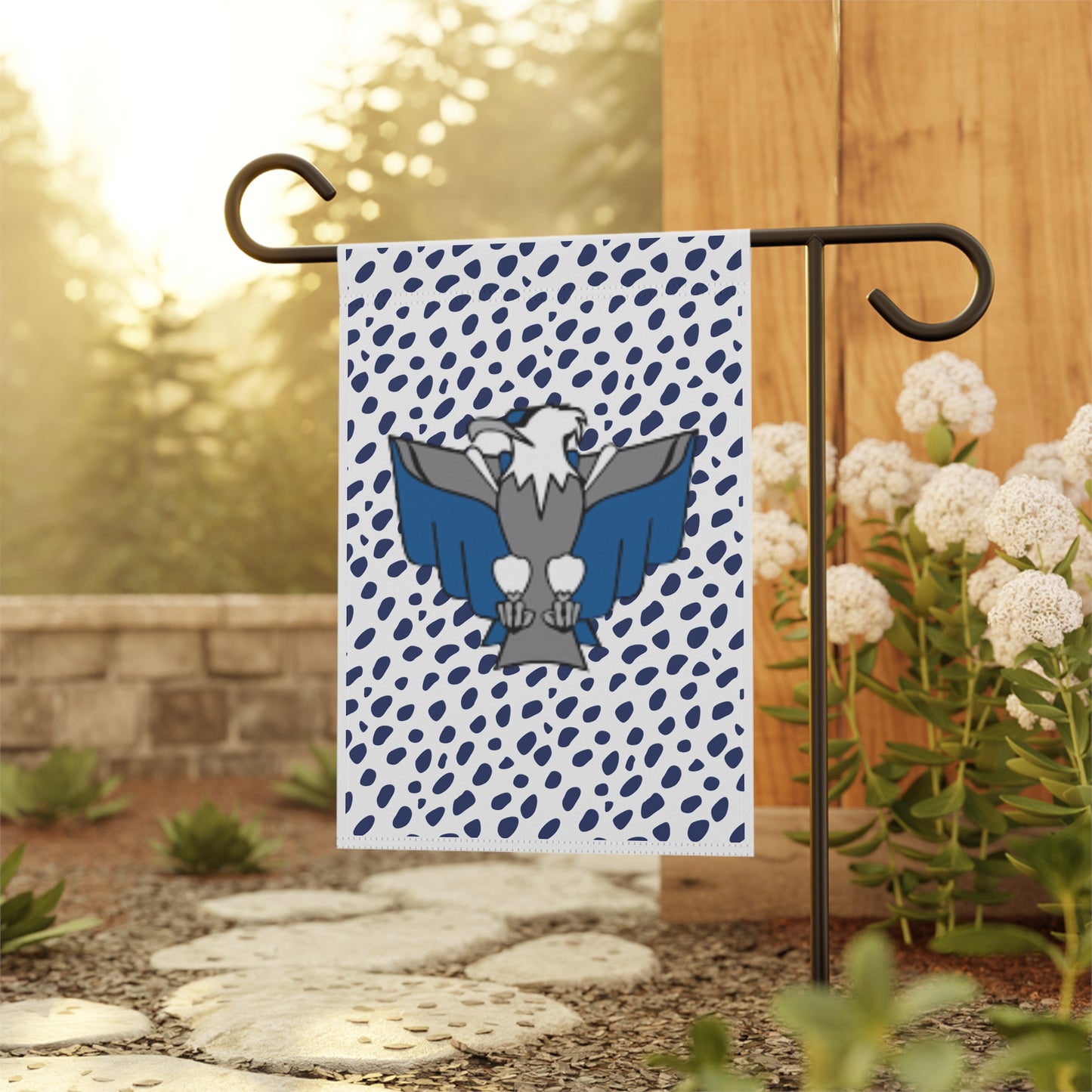 Cross County Yard Flag- Outdoor Home Decor