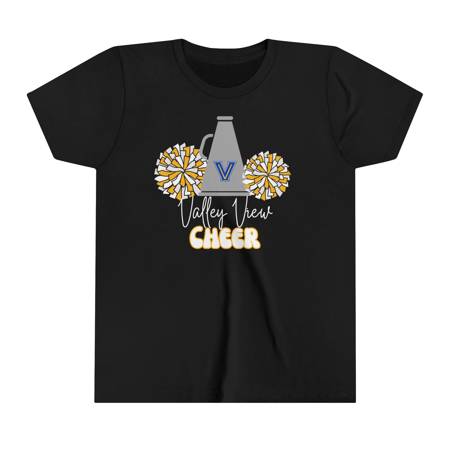 Valley View Cheer. YOUTH. Short Sleeve Tee