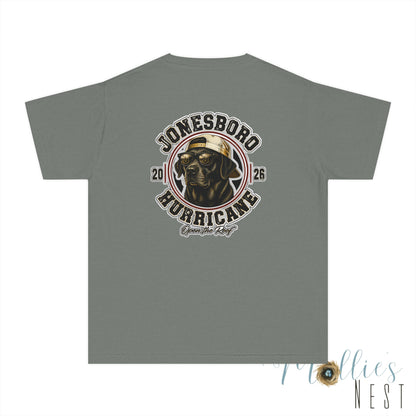 YOUTH. Jonesboro Hurricane Black Lab Dog Graphic T-Shirt - 2026