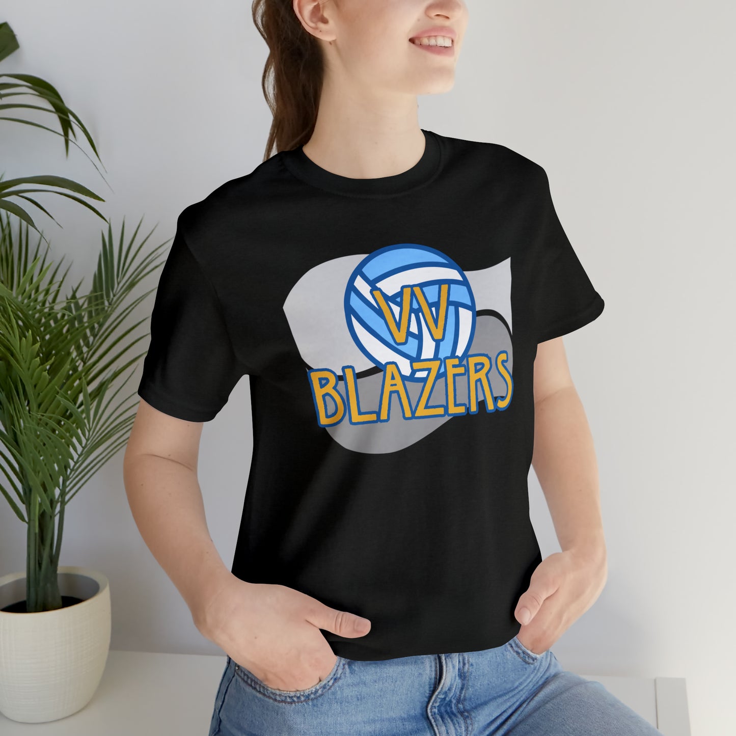 Blazer Volleyball Unisex Jersey Short Sleeve Tee