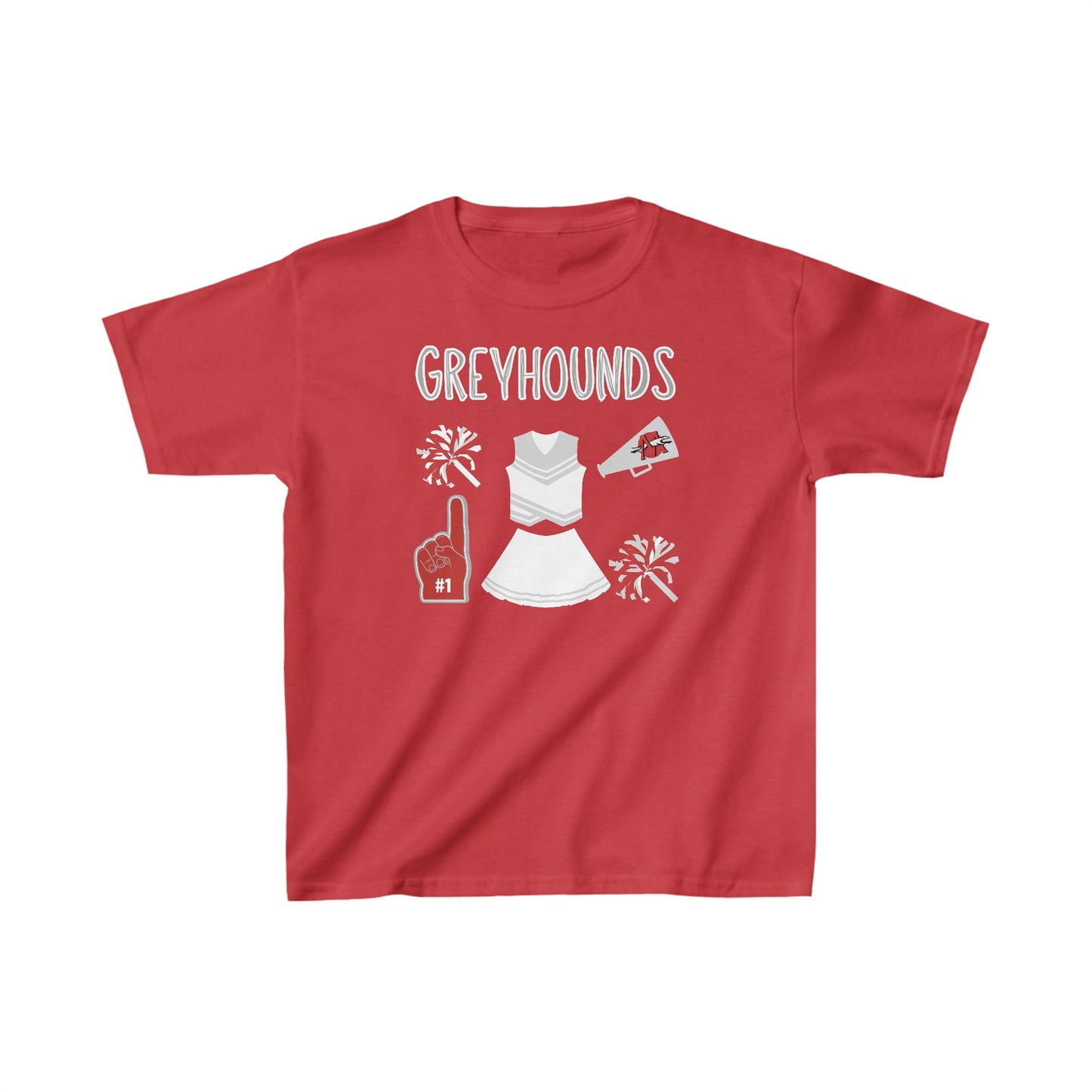 Greyhounds. Cheer Kids Heavy Cotton™ Tee