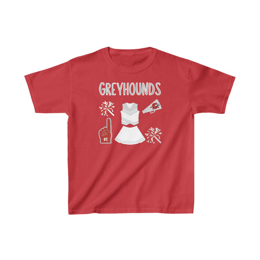 Greyhounds. Cheer Kids Heavy Cotton™ Tee