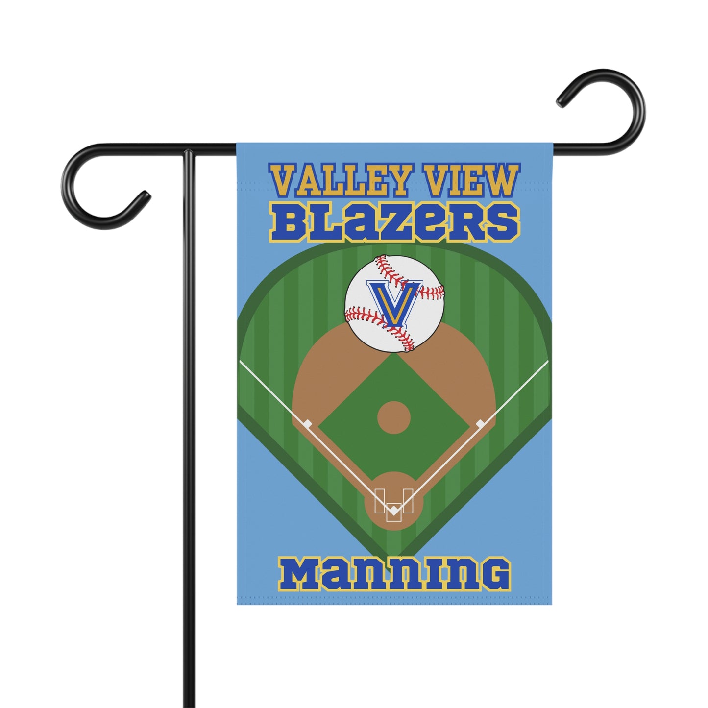 Blazers. Baseball Garden & House Banner