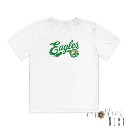GCT Eagles Youth Drifit — Script Logo Team Shirt