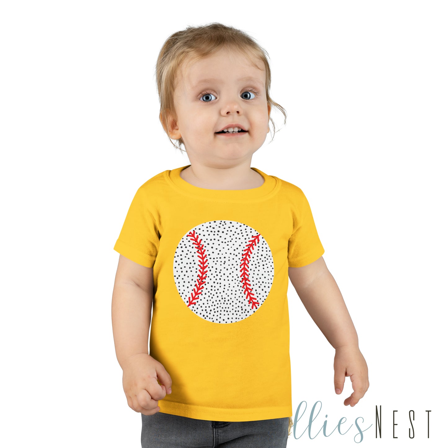 Toddler Spotted Baseball T-shirt