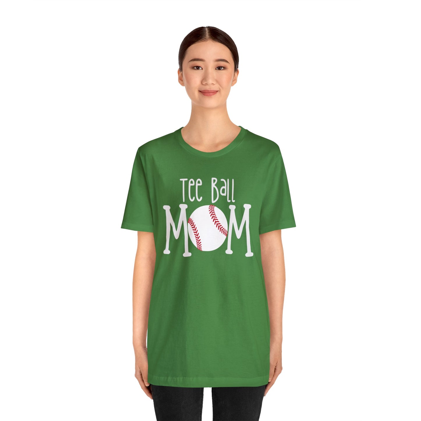 Tee Ball Mom Short Sleeve Shirt